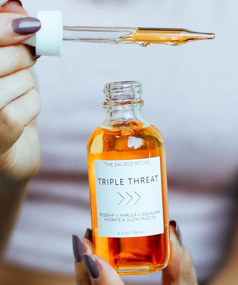 TRIPLE THREAT Hydrate &amp; Glow Face Oil